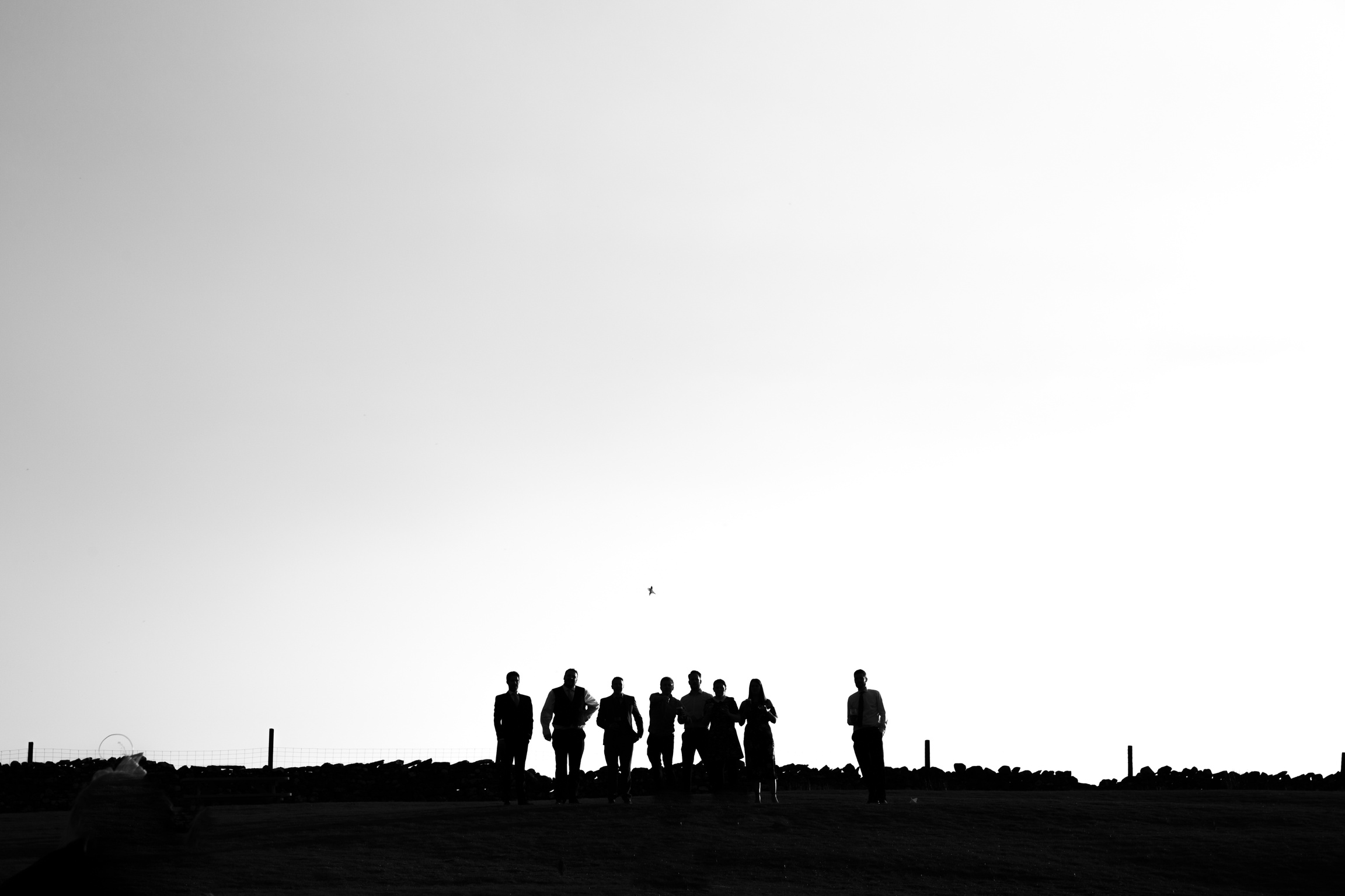 Silhouette of Men